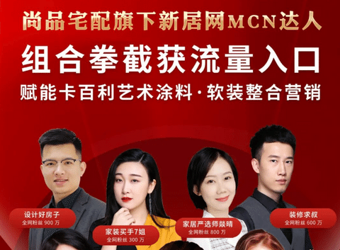跨界攜手尚品宅配新居網(wǎng)！卡百利藝術(shù)涂料·軟裝新零售數(shù)字化勢在必行