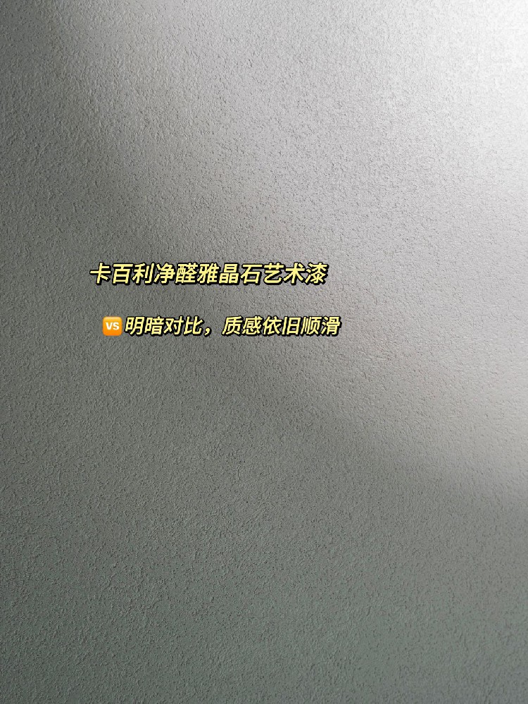有預感.....雅晶石就是本年度頂流藝術漆！