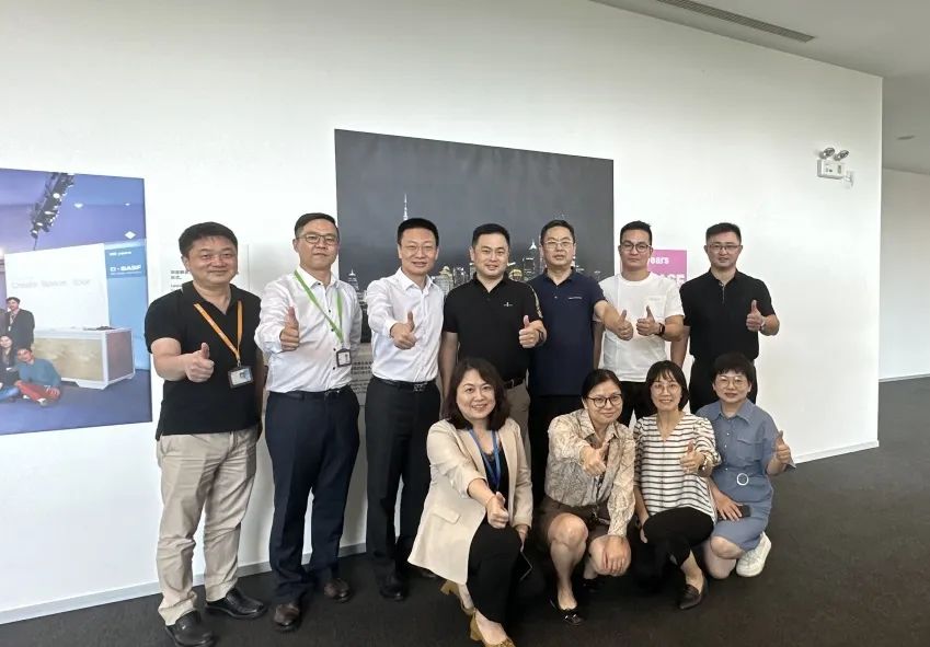 卡百利（中國）高管團隊參訪涂料原材料龍頭企業巴斯夫，星級原料助力卡百利“醛變水”技術