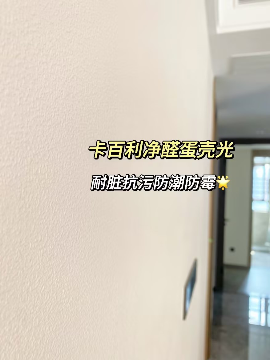 卡百利凈醛蛋殼光藝術漆