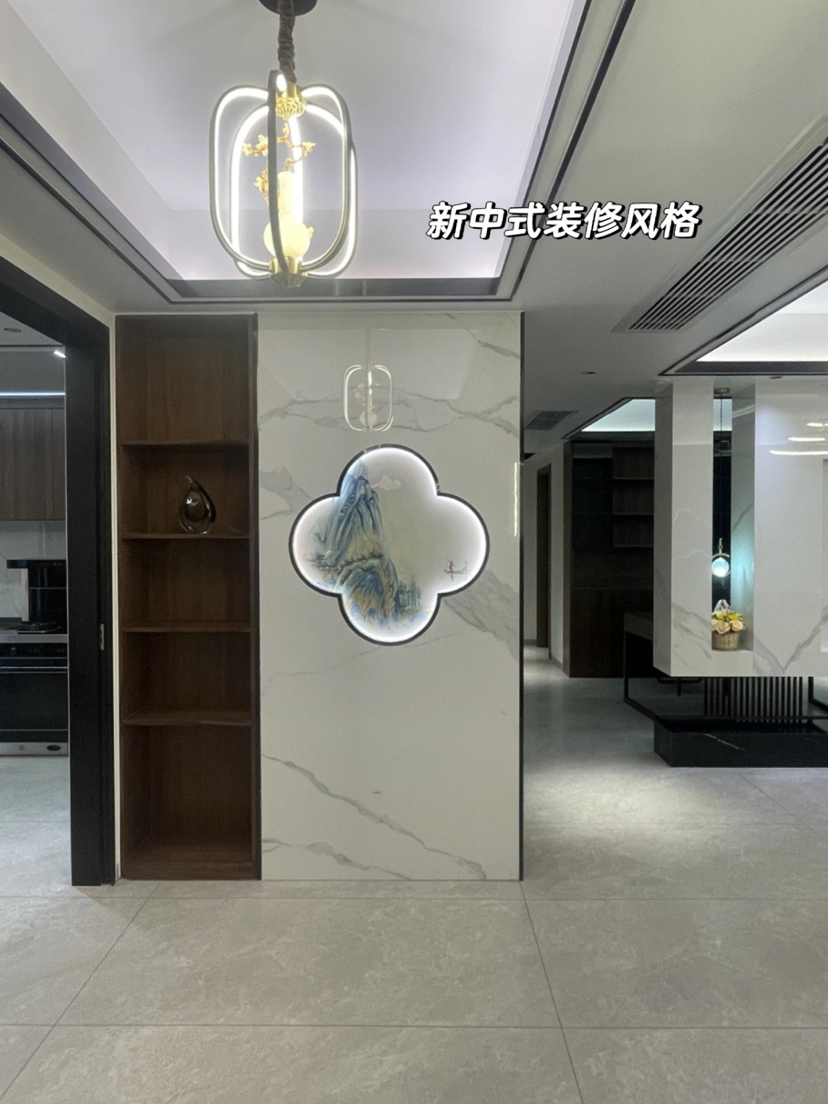 新中式裝修刷藝術漆